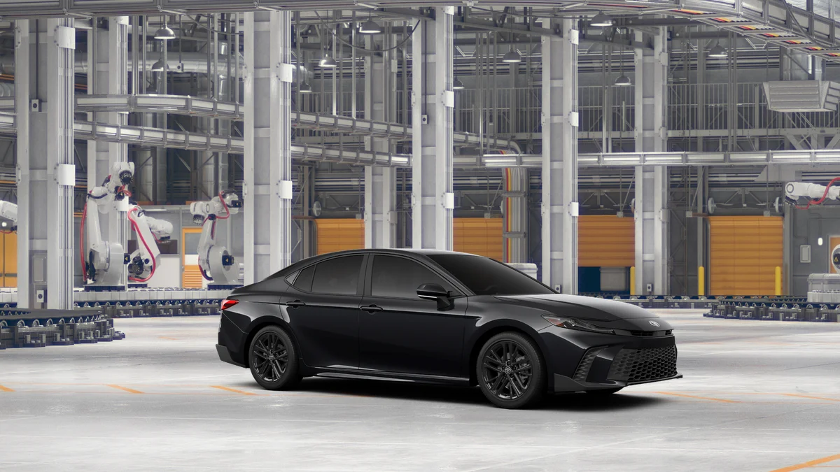 New 2027 Midnight Black Metallic Toyota SE image 14