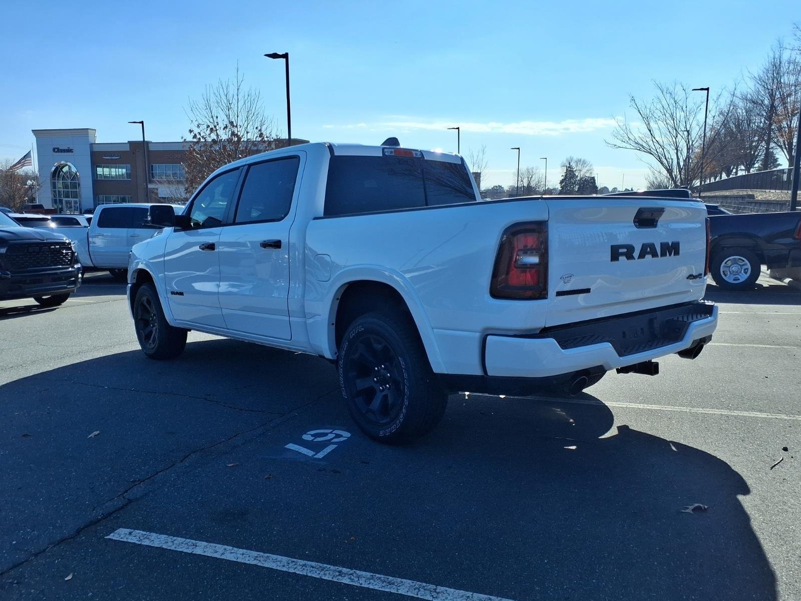New 2026 Bright White Clear-Coat Exterior Paint RAM Big Horn image 26