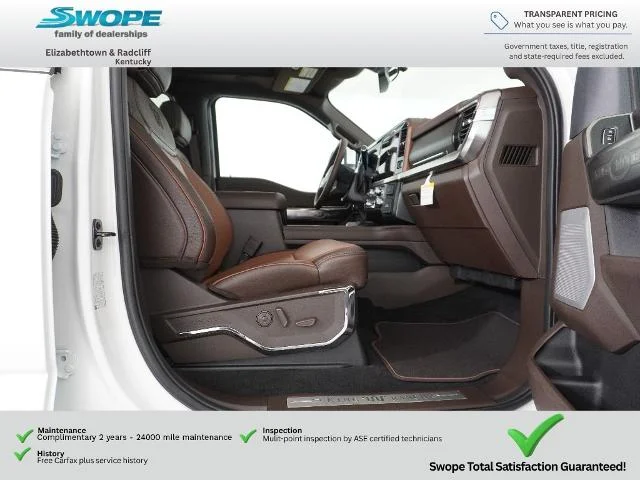 New 2026 Star White Metallic Tri-Coat Ford F-250® King Ranch® image 55