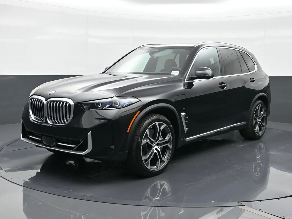 Certified Used 2025 Black BMW xDrive50e image 1