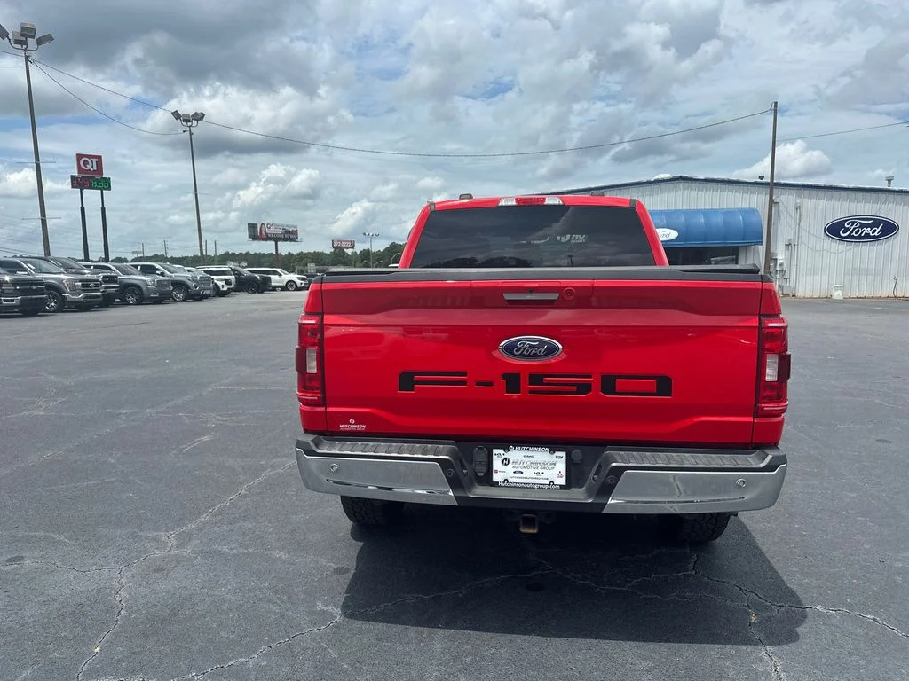 Used 2022 Red Ford XLT image 6