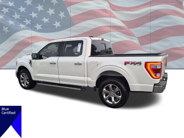 Used 2021 White Ford Lariat image 3