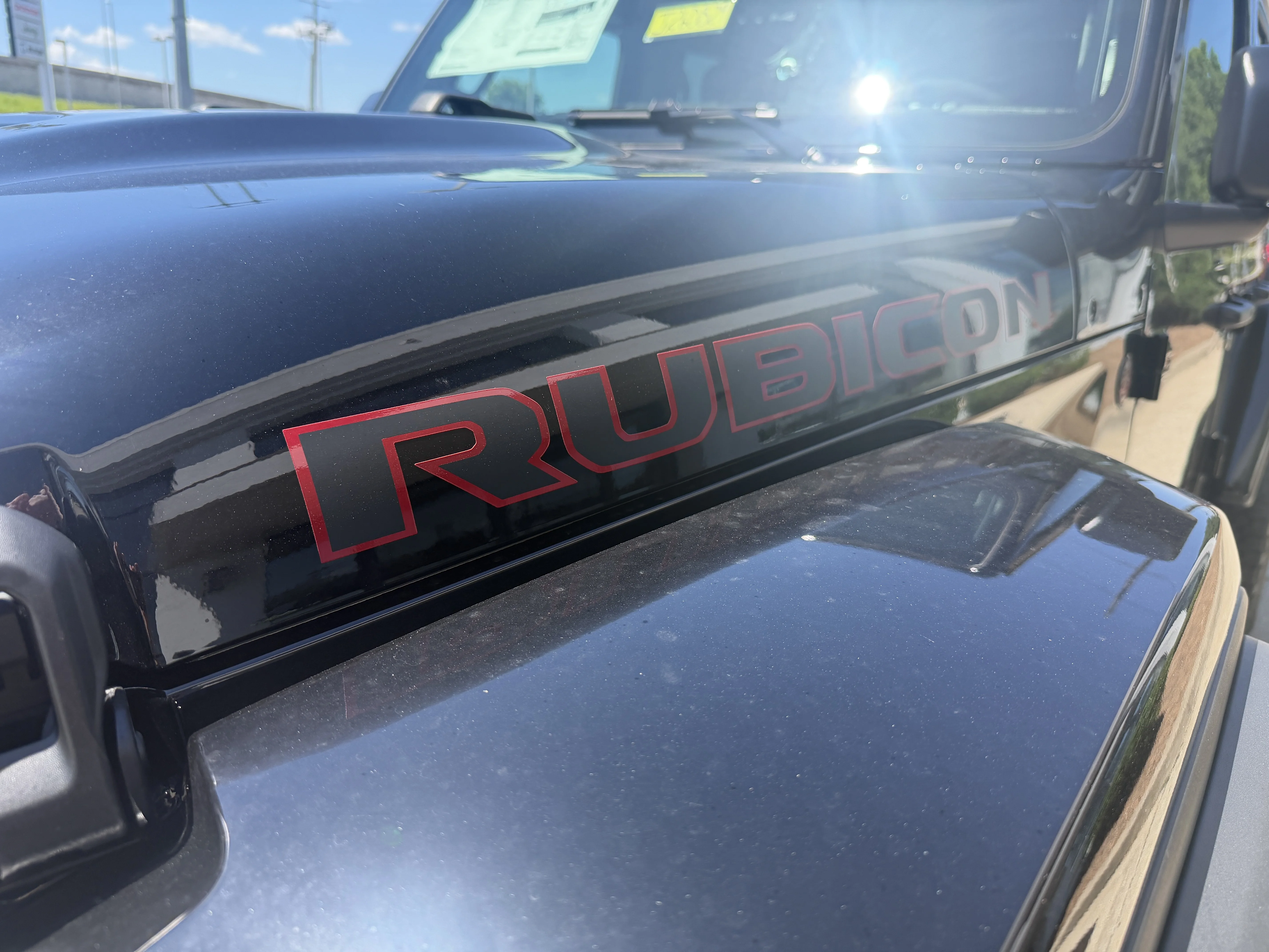 New 2026 Black Clear-Coat Exterior Paint Jeep Rubicon X image 18