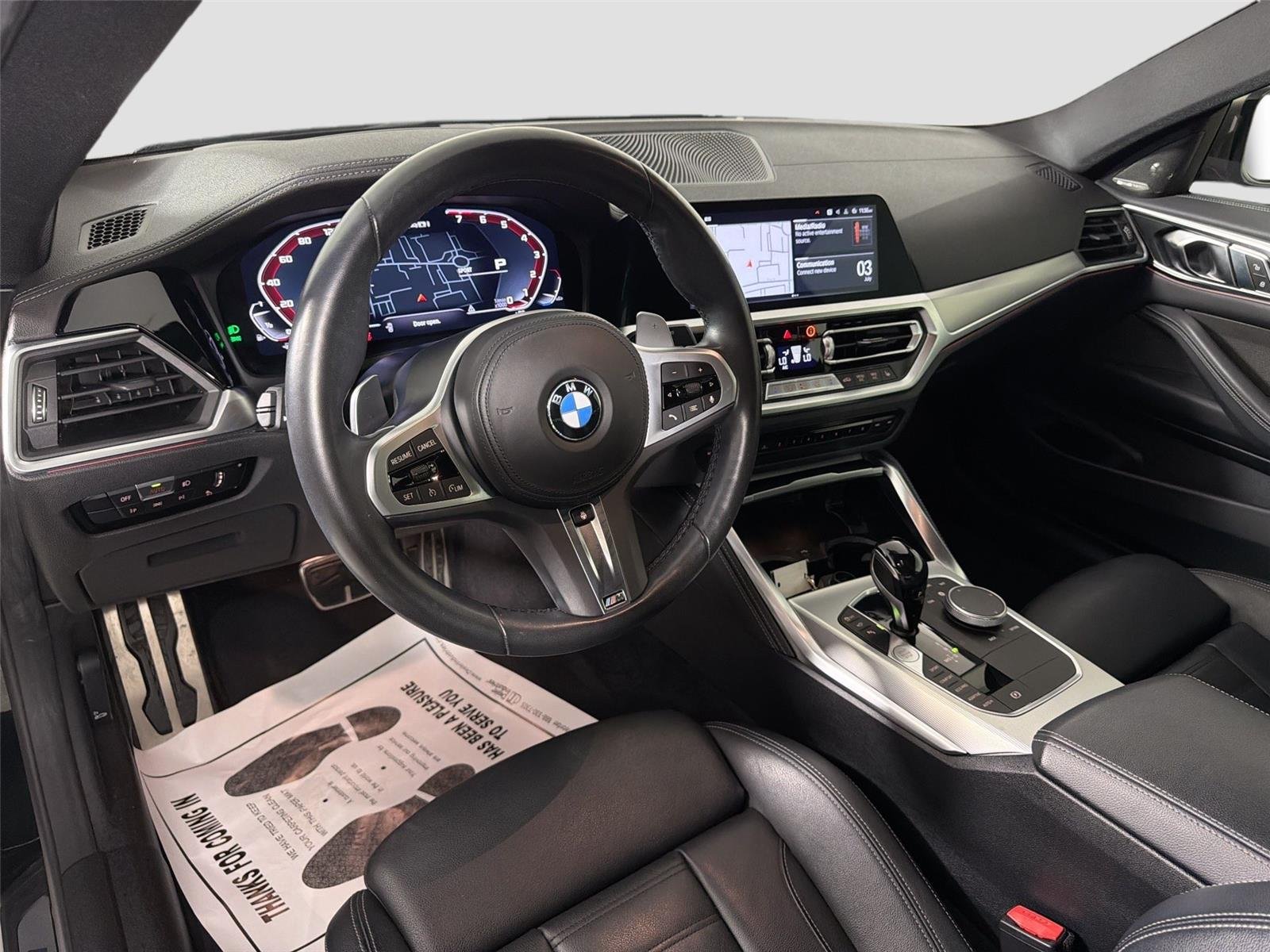 Used 2021 Black Sapphire Metallic BMW M440i xDrive image 9