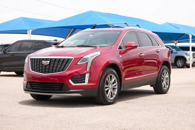 Used 2021 Red Cadillac Premium Luxury image 7