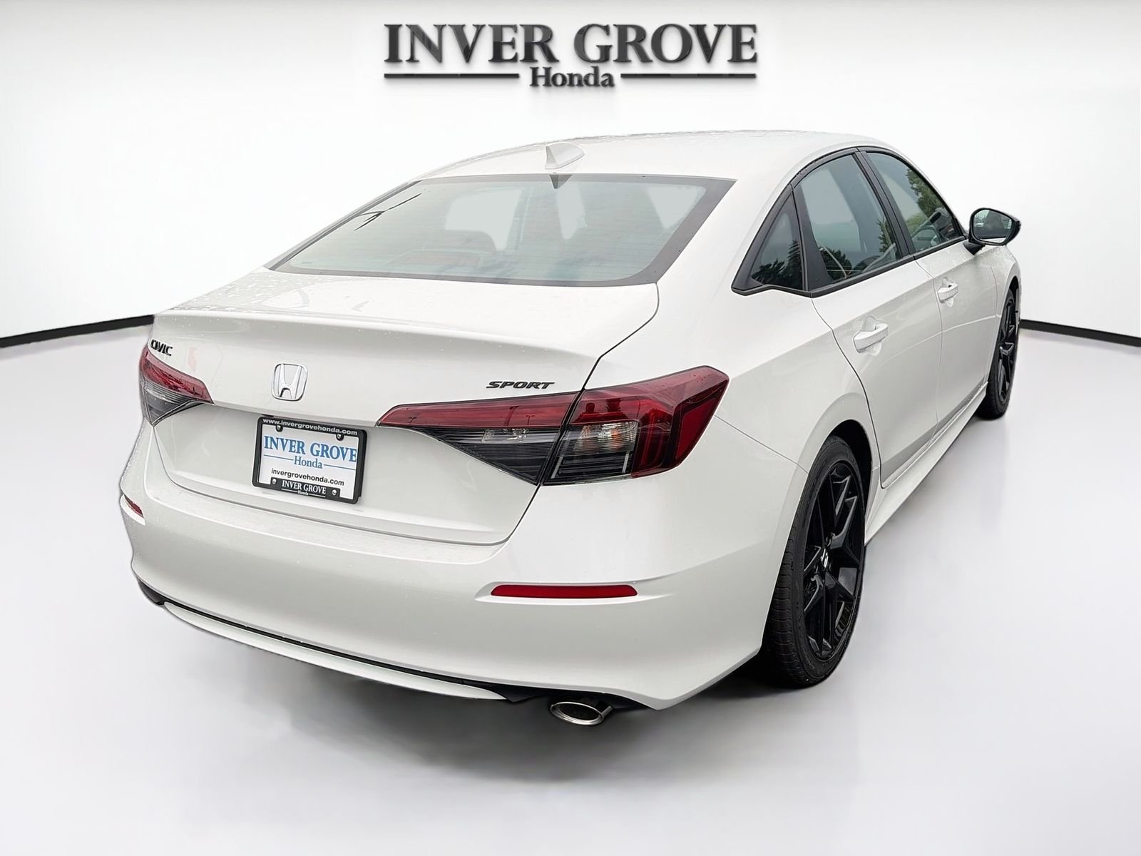 New 2026 Platinum White Pearl Honda Sport image 2