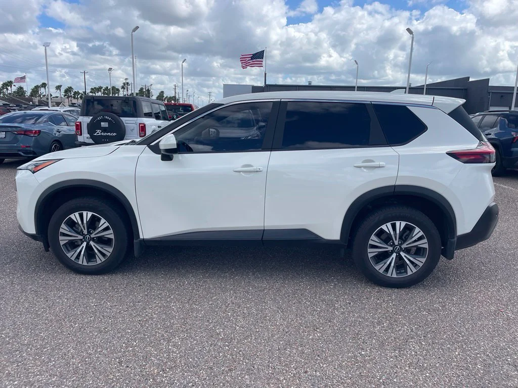 Certified Used 2023 White Nissan SV image 2