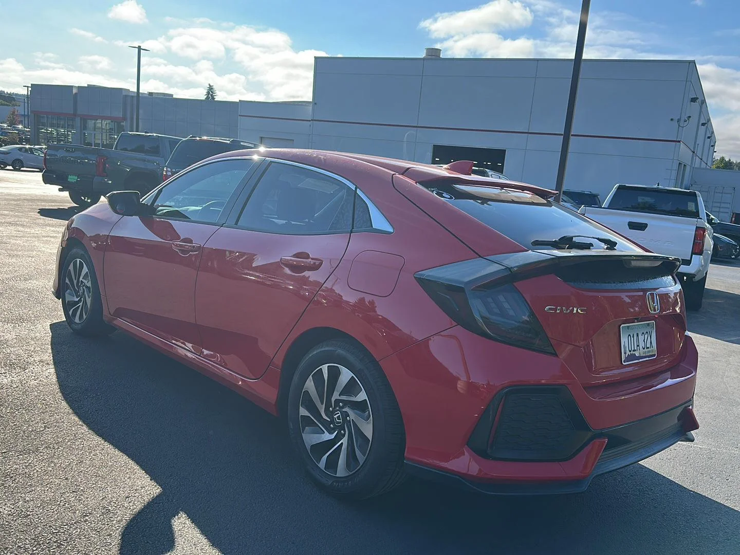 Used 2017 Rallye Red Honda LX image 2