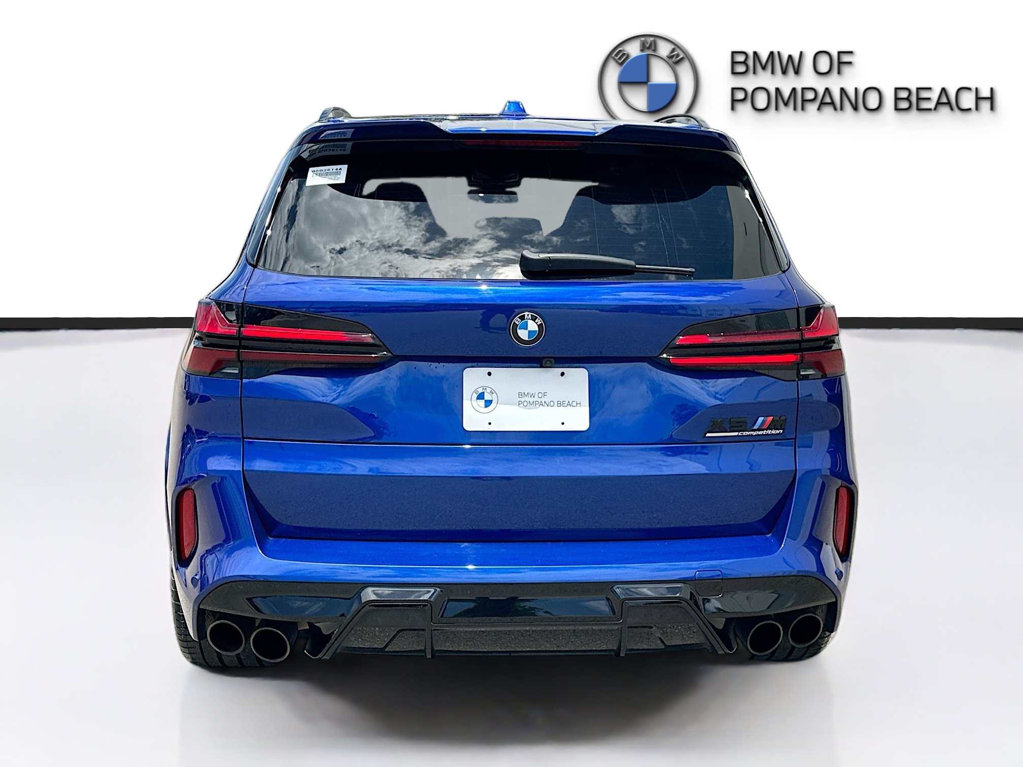 Used 2024 Marina Bay Blue Metallic BMW Competition image 6
