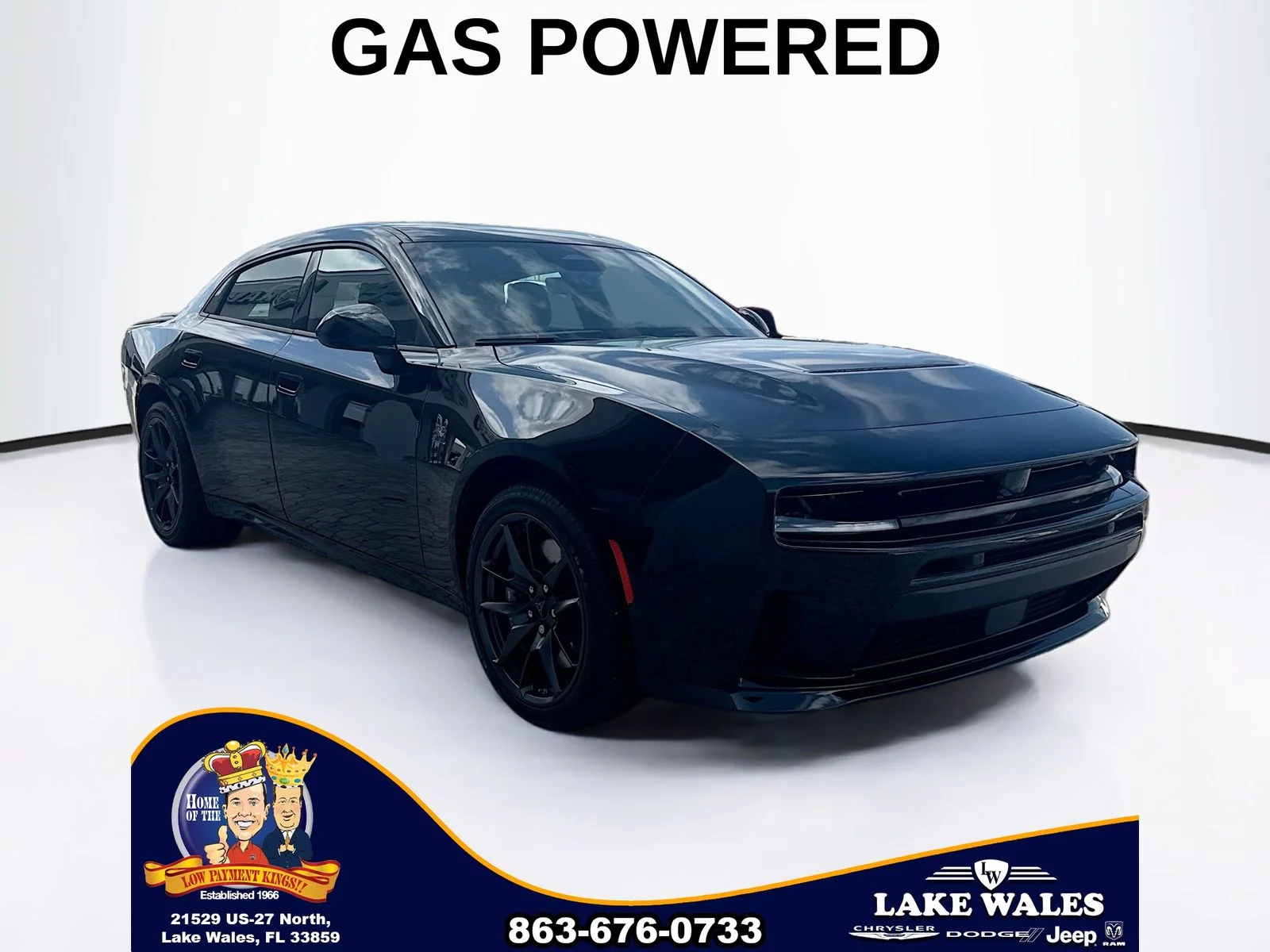 New 2026 Diamond Black Crystal Pearlcoat Dodge  image 1