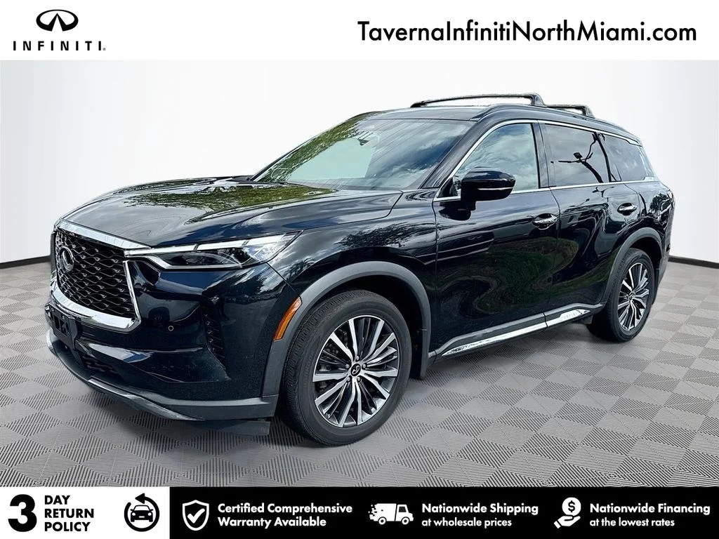Certified Used 2023 Black INFINITI Autograph image 1
