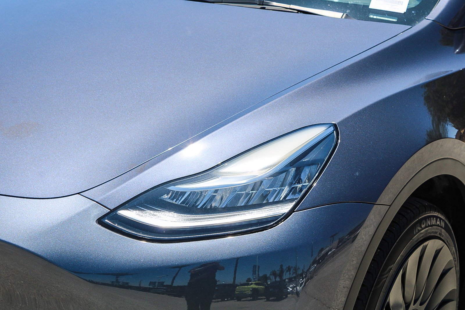 Used 2022 Midnight Silver Metallic Tesla Long Range image 4