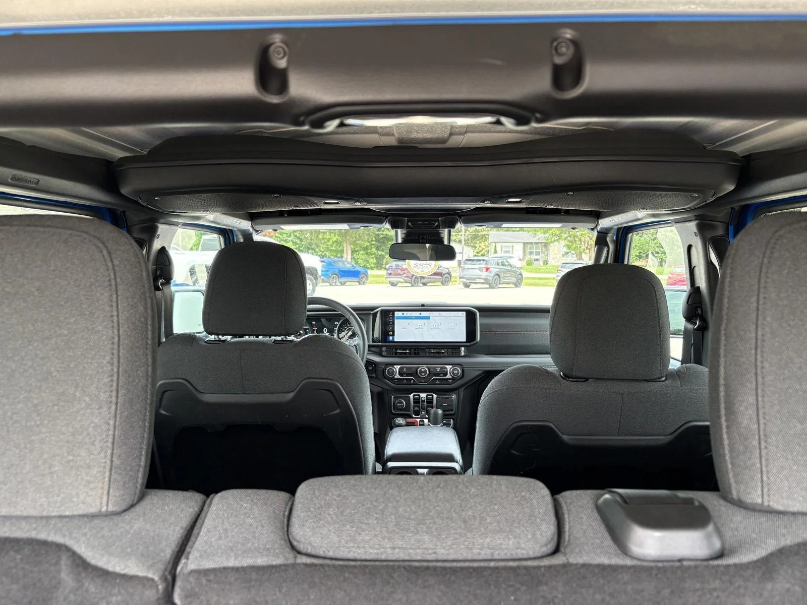 Used 2025 Hydro Blue Pearlcoat Jeep Rubicon image 12