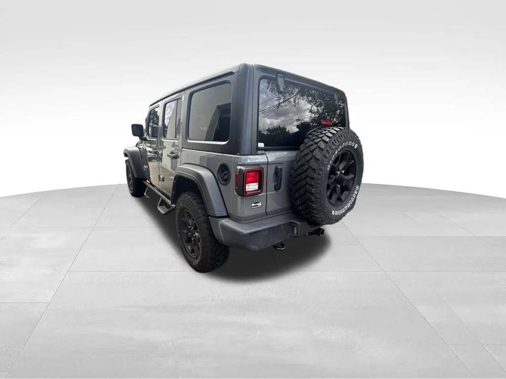 Used 2022 Gray Jeep Unlimited Willys image 4