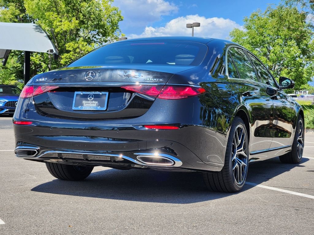 New 2027 Obsidian Black Metallic Mercedes-Benz S 580 4MATIC® image 8
