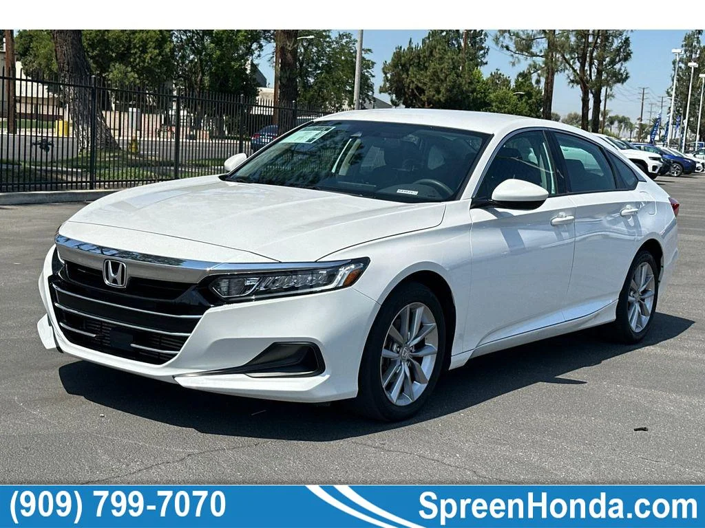Used 2022 Platinum White Pearl Honda LX image 1