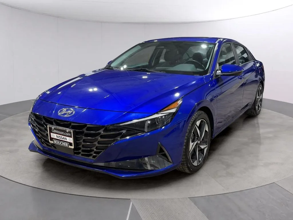 Used 2023 Intense Blue Hyundai Limited image 8