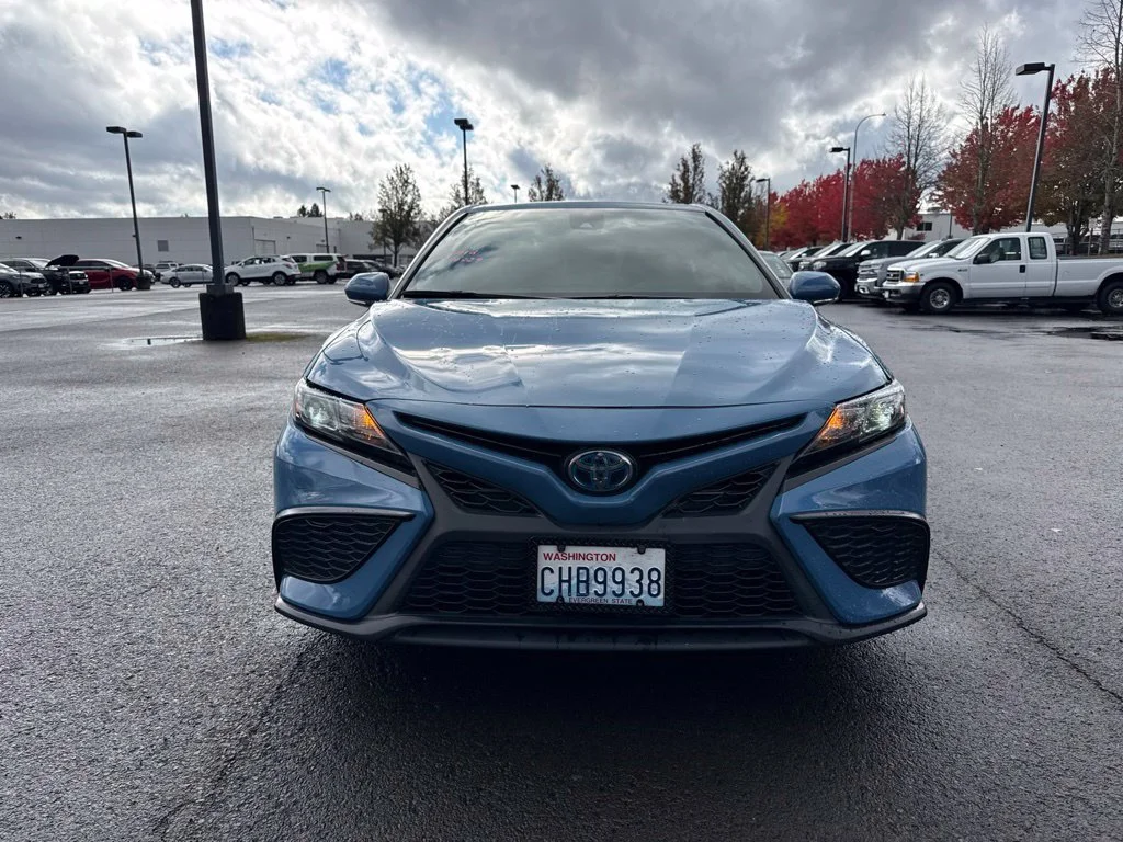 Used 2023 Blue Toyota SE image 2