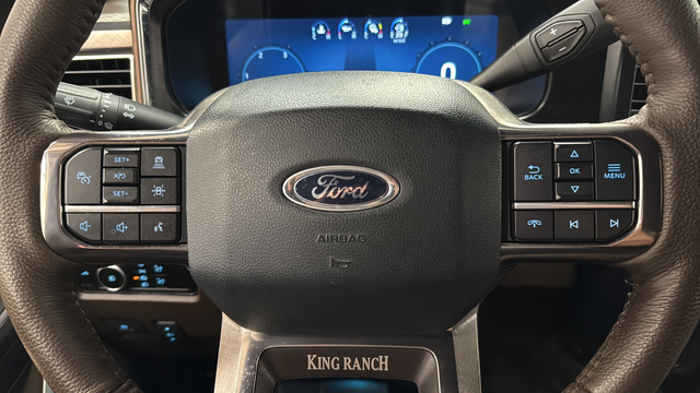 Used 2024 Antimatter Blue Metallic Ford King Ranch image 17