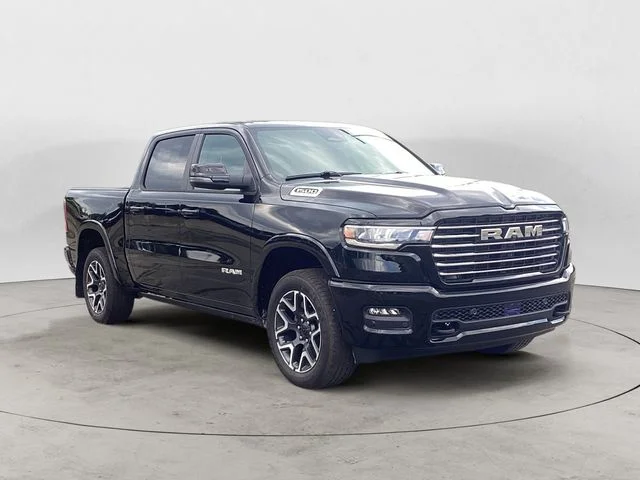 New 2026 Diamond Black Ram LARAMIE CREW CAB 4X4 5