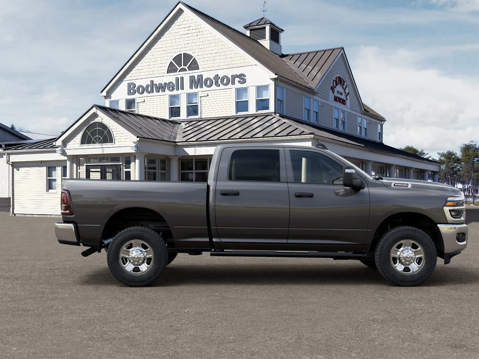 New 2026 Granite Crystal Metallic Clearcoat RAM Tradesman Crew Cab 4x4 6
