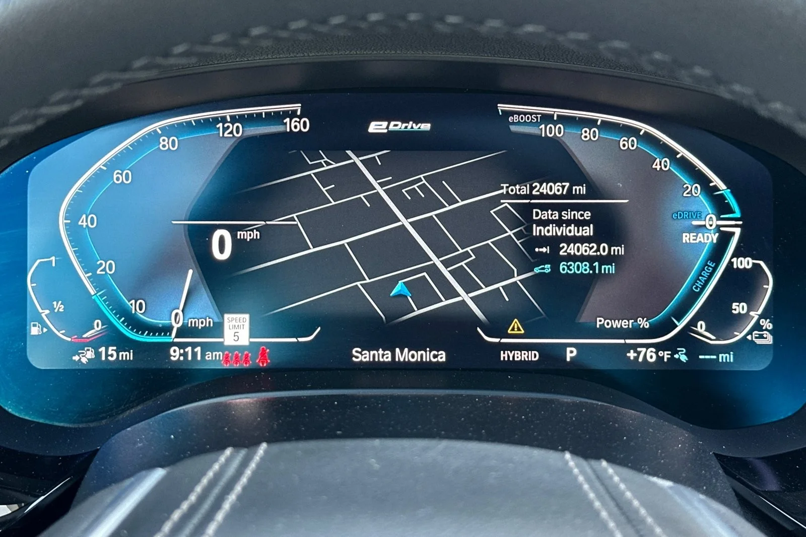 Used 2023 Skyscraper Grey Metallic BMW 530e image 23