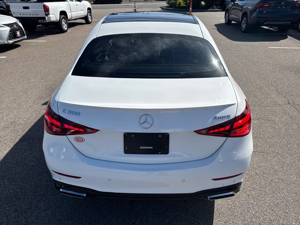 Used 2024 White Mercedes-Benz C 300 image 6