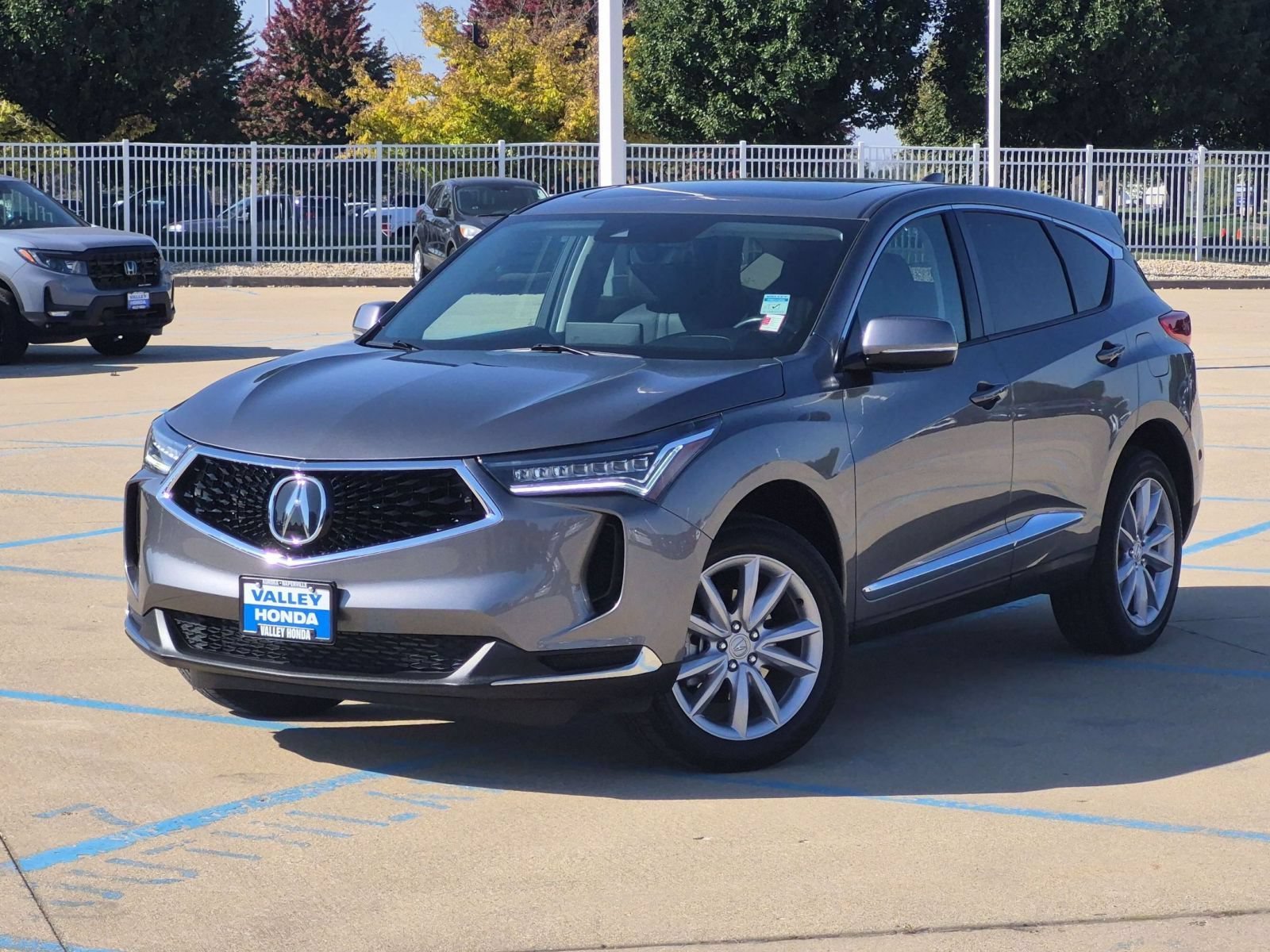 Used 2023 Liquid Carbon Metallic Acura Base SH-AWD image 2