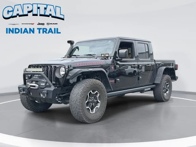 Used 2021 Black Jeep Rubicon image 1