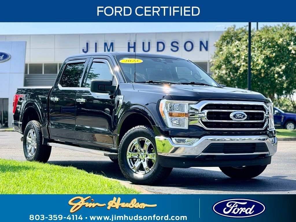 Used 2023 Black Ford XLT image 1