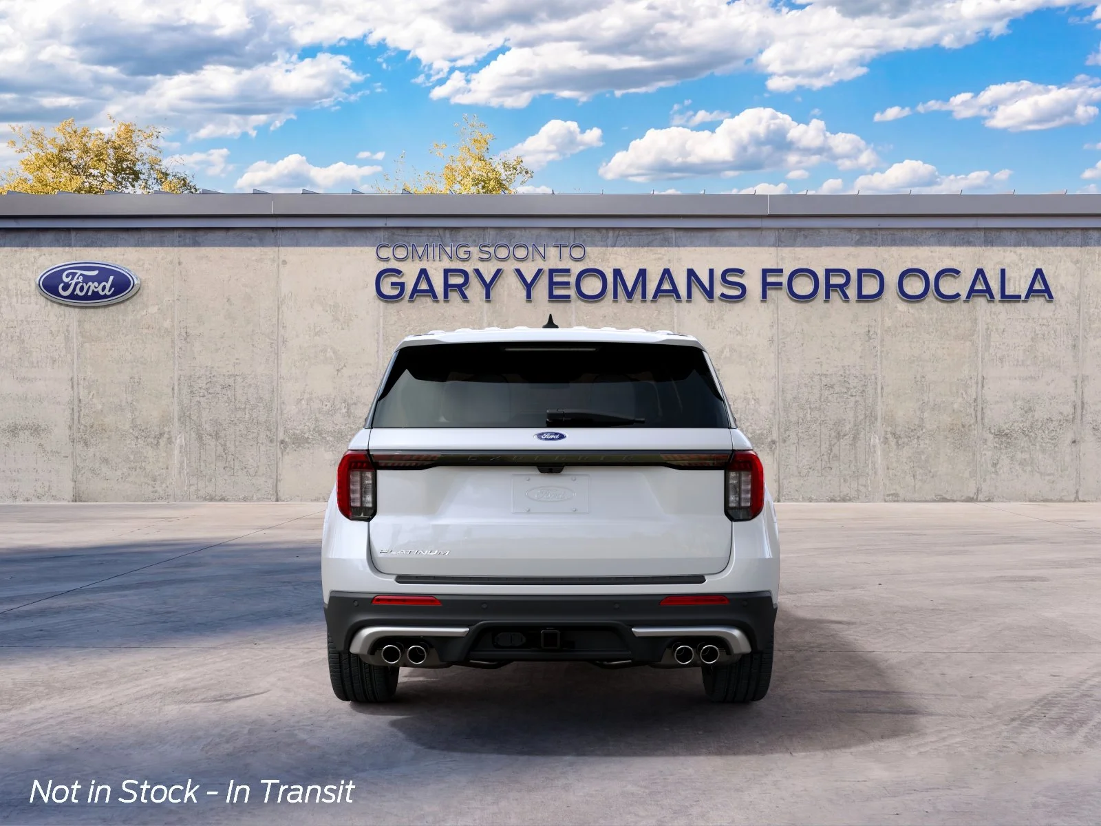New 2027 Star White Metallic Tri-Coat Ford Platinum™ image 7