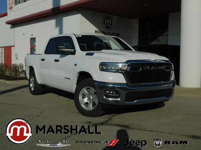 New 2026 Bright White Clear-Coat Exterior Paint RAM Big Horn/Lone Star image 1