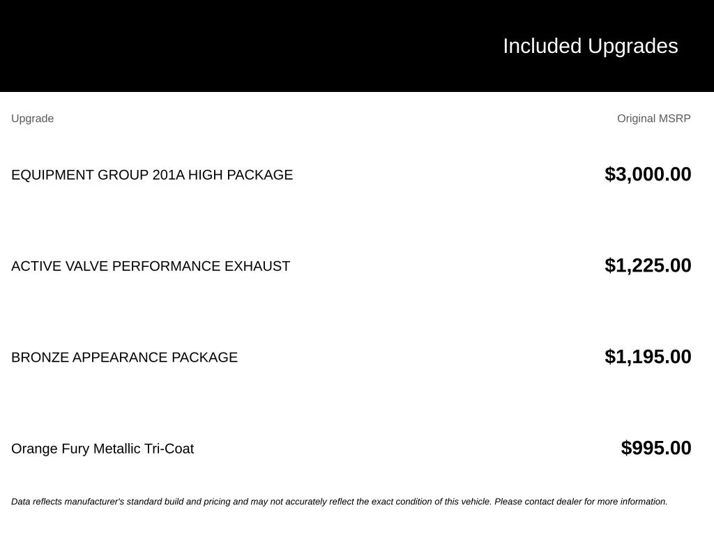 New 2026 Orange Ford EcoBoost Premium image 18