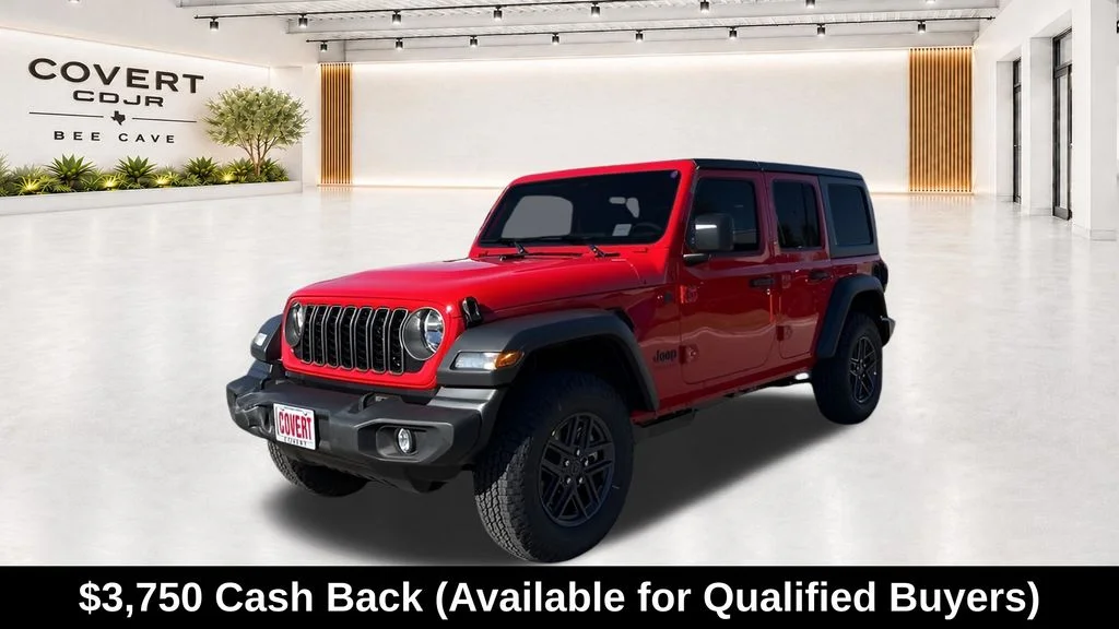 New 2026 Red Jeep Sport S image 4