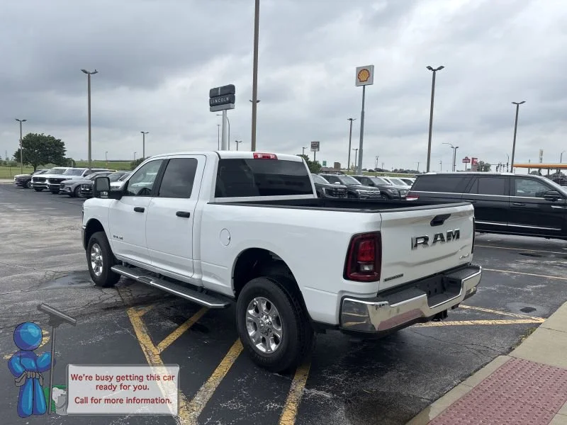 Used 2026 Bright White Clearcoat Ram Big Horn image 3