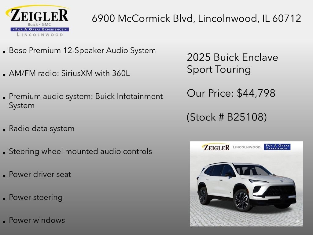 2025 Buick Enclave Sport Touring - Photo 12