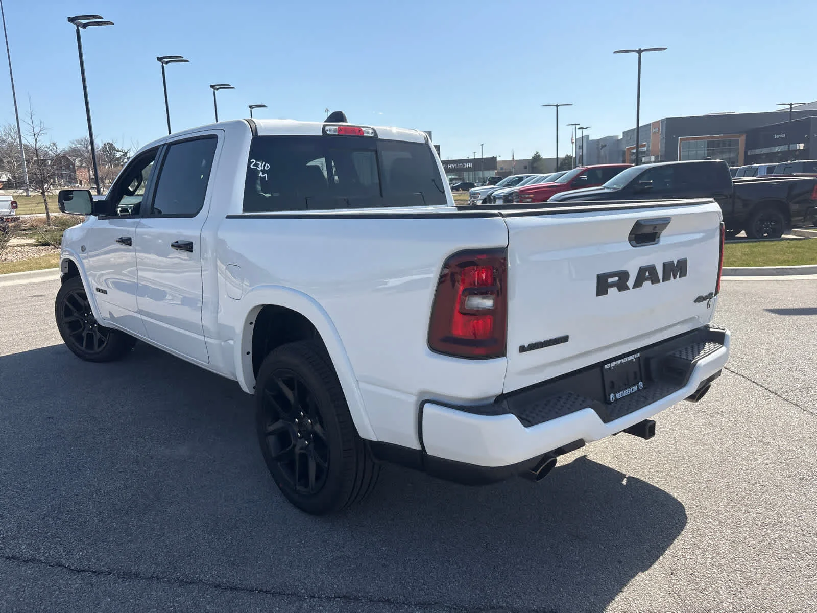 New 2026 Bright White Clearcoat Ram Laramie image 7