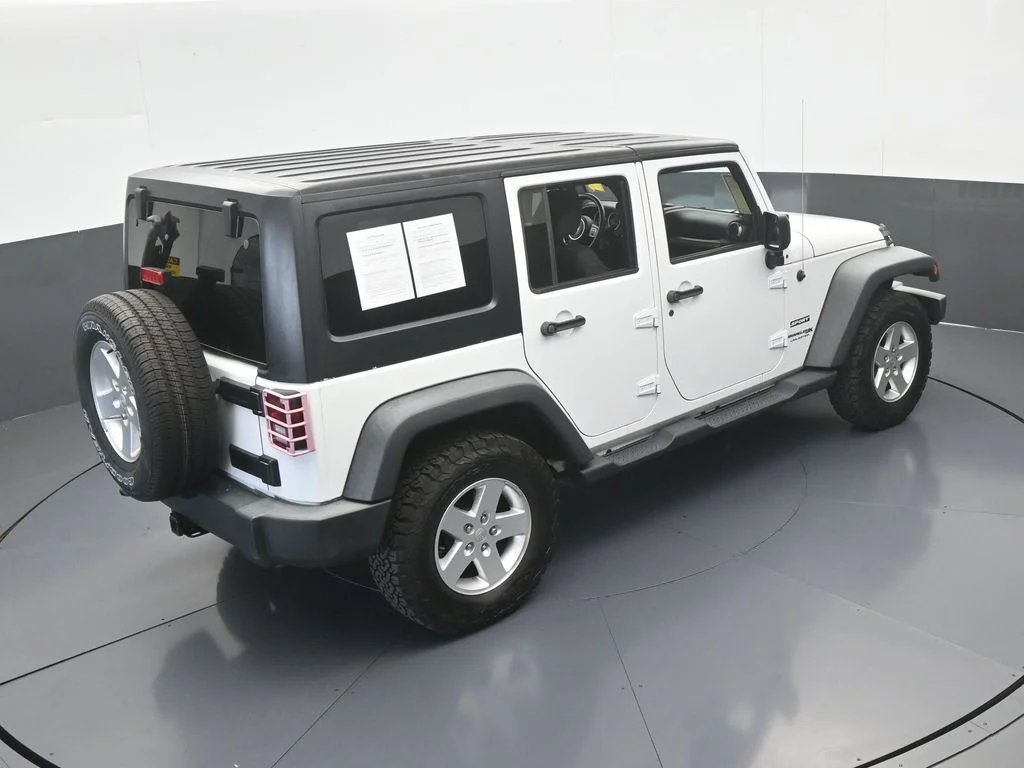 Used 2018 Bright White Clearcoat Jeep Unlimited Sport image 46