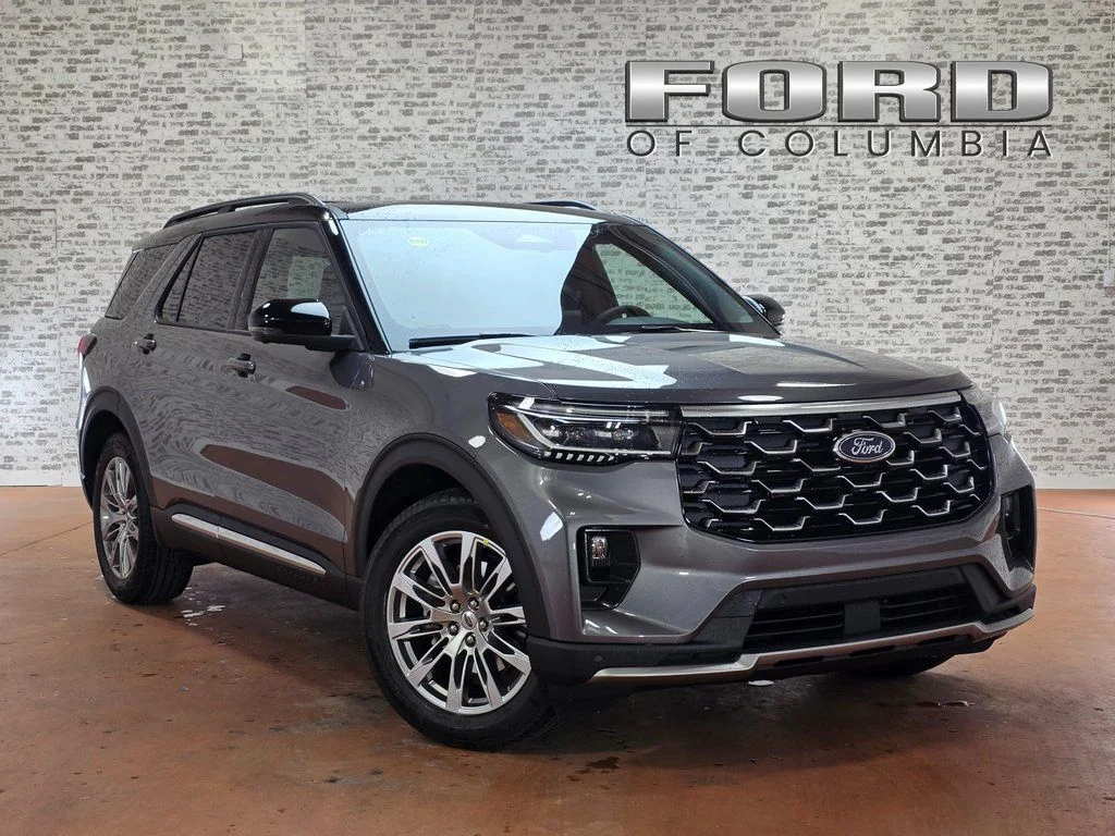 New 2026 Gray Ford Platinum image 1