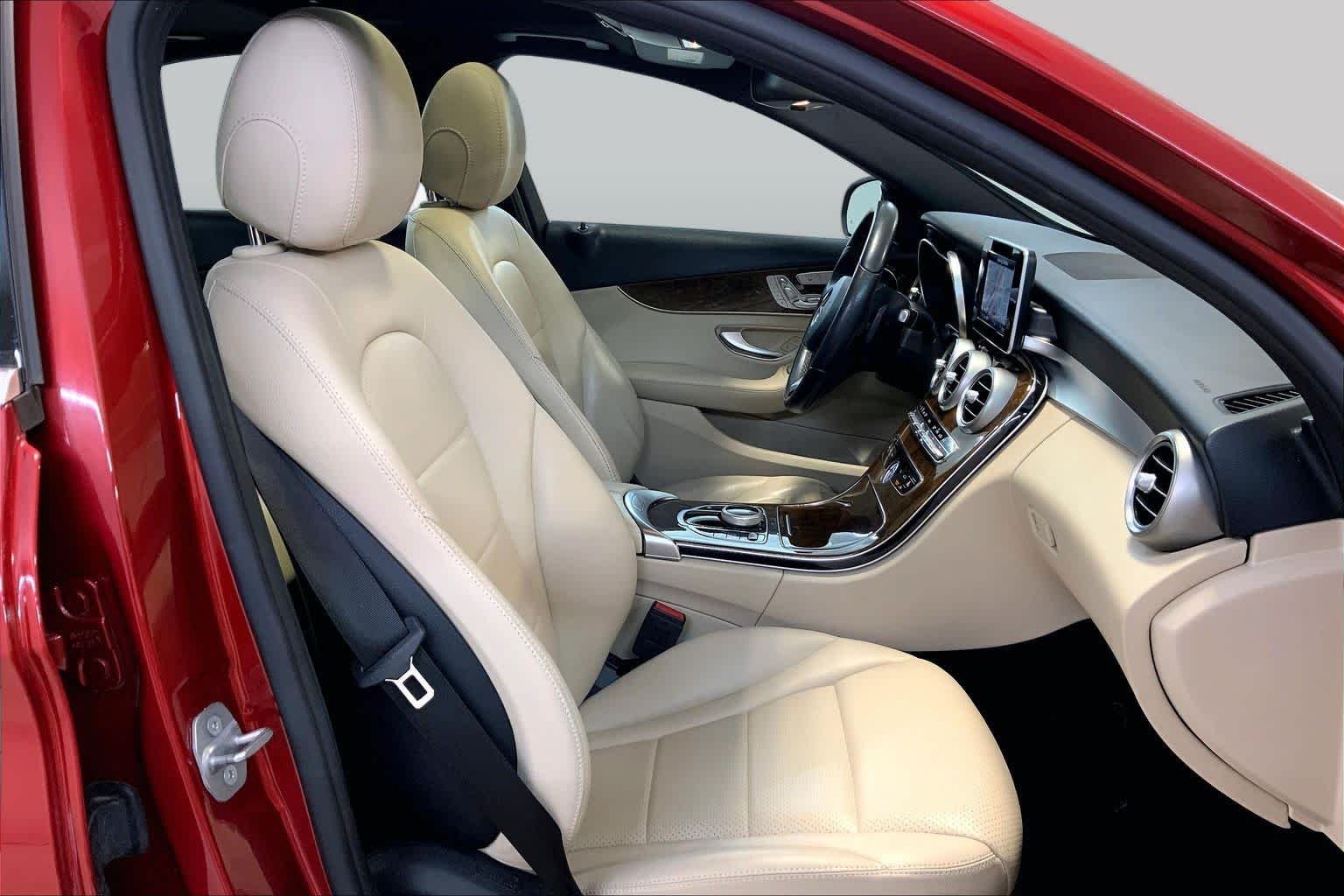 Used 2018 designo Cardinal Red Metallic Mercedes-Benz C 300 image 8