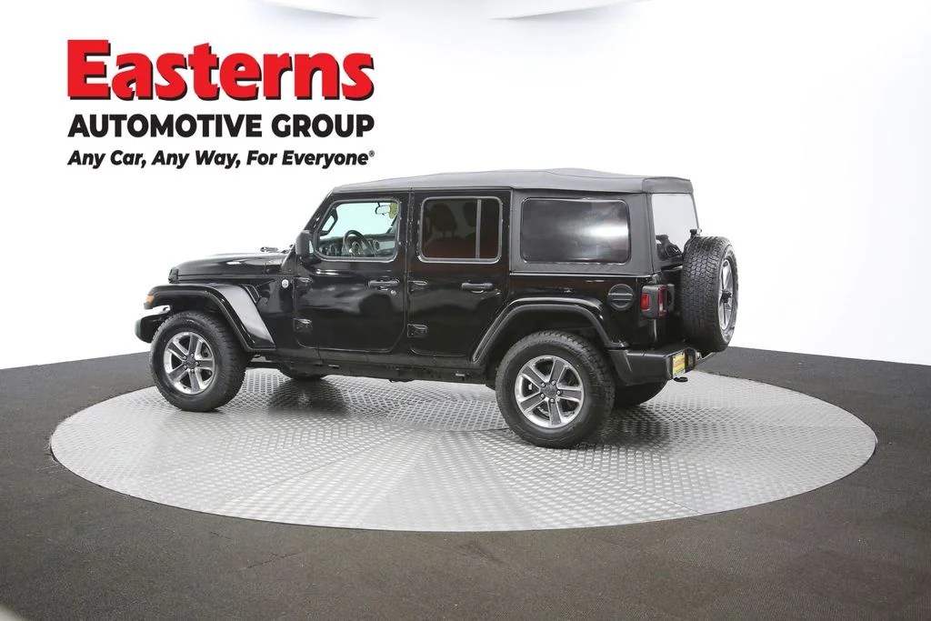 Used 2021 Black Jeep Unlimited Sahara image 59