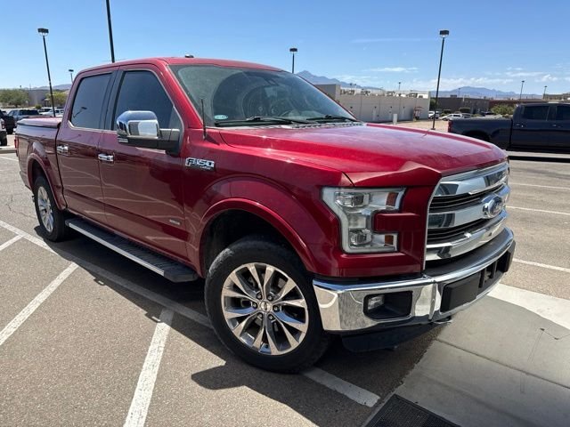 Used 2016 Red Ford Lariat image 1