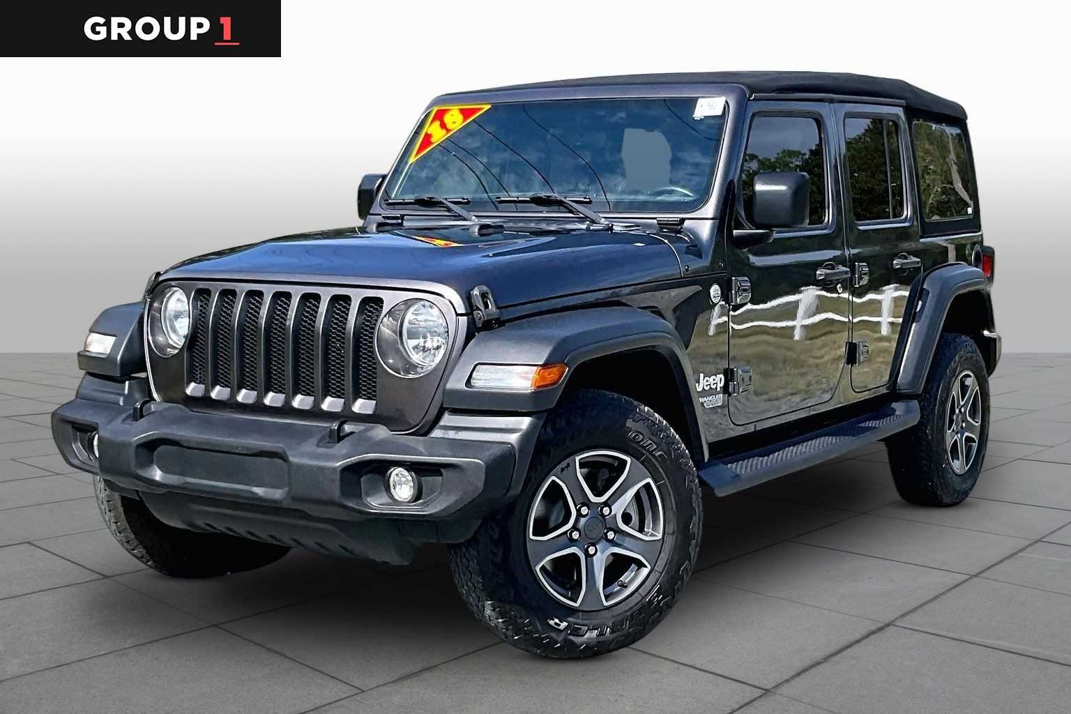 2018 Jeep Wrangler Unlimited Sport S
