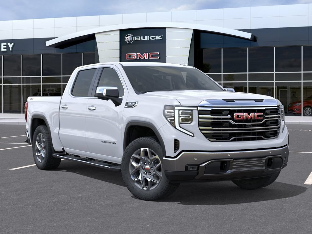 New 2026 Glacier White Tricoat GMC SLT image 7
