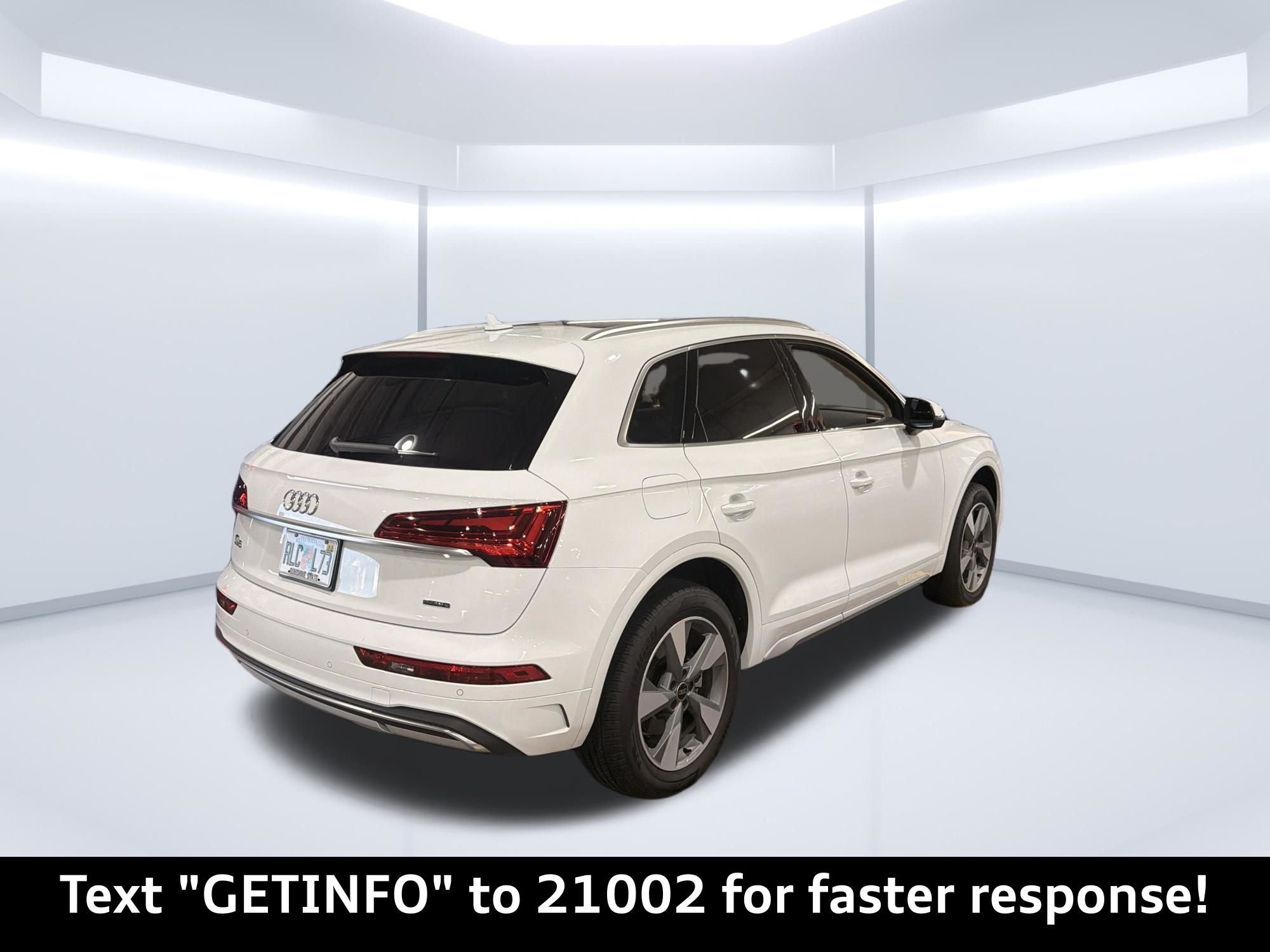 Certified Used 2025 White Audi 40 Premium Plus image 3