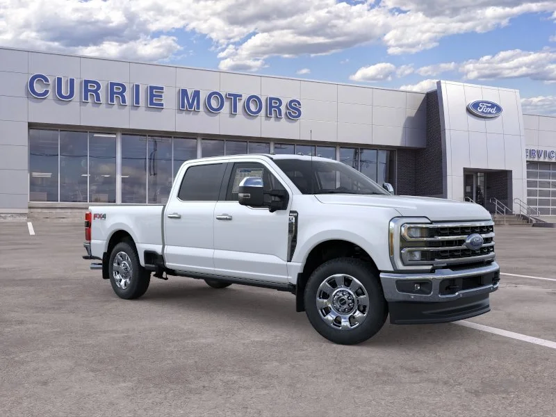 New 2026 Star White Metallic Tri-Coat Ford King Ranch image 7