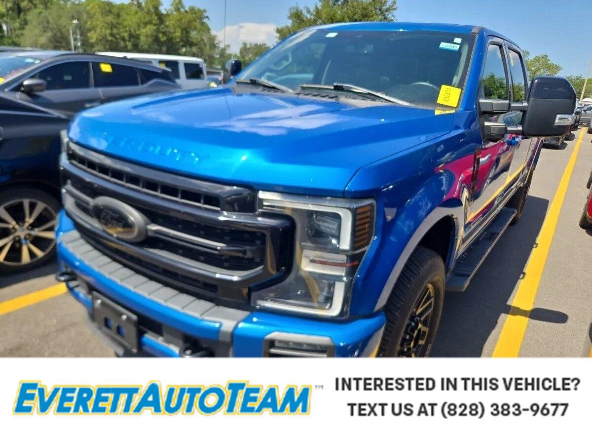 Used 2020 Velocity Blue Ford Lariat image 1