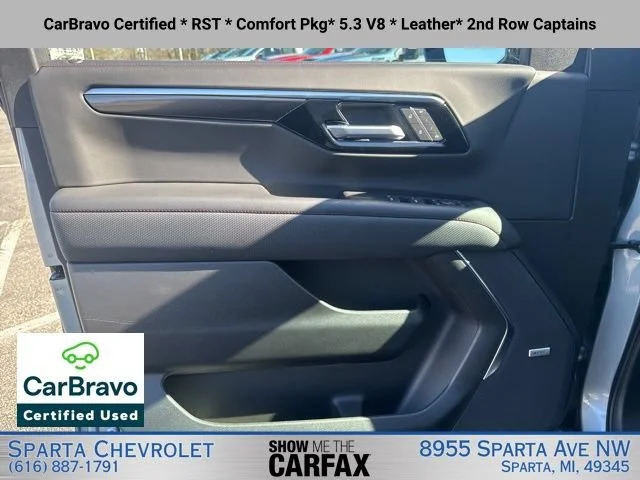 Certified Used 2025 Sterling Gray Metallic Chevrolet RST image 12