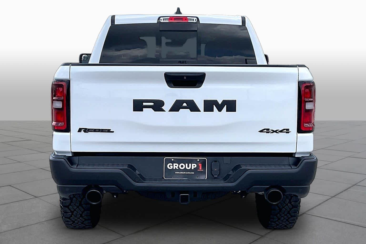 Used 2026 Bright White Clearcoat Ram Rebel image 5