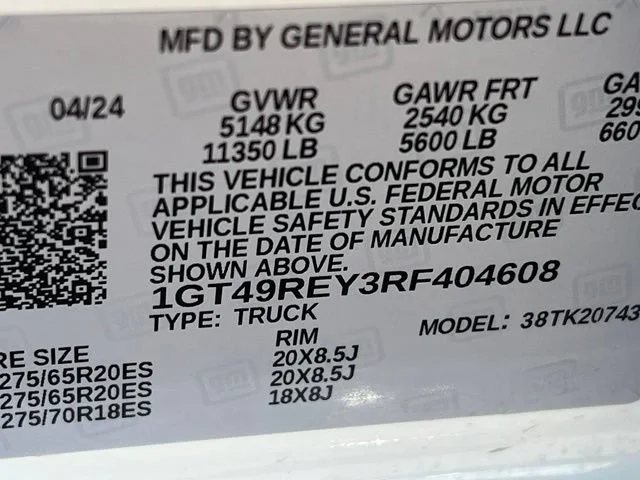 Used 2024 Summit White GMC Denali image 16